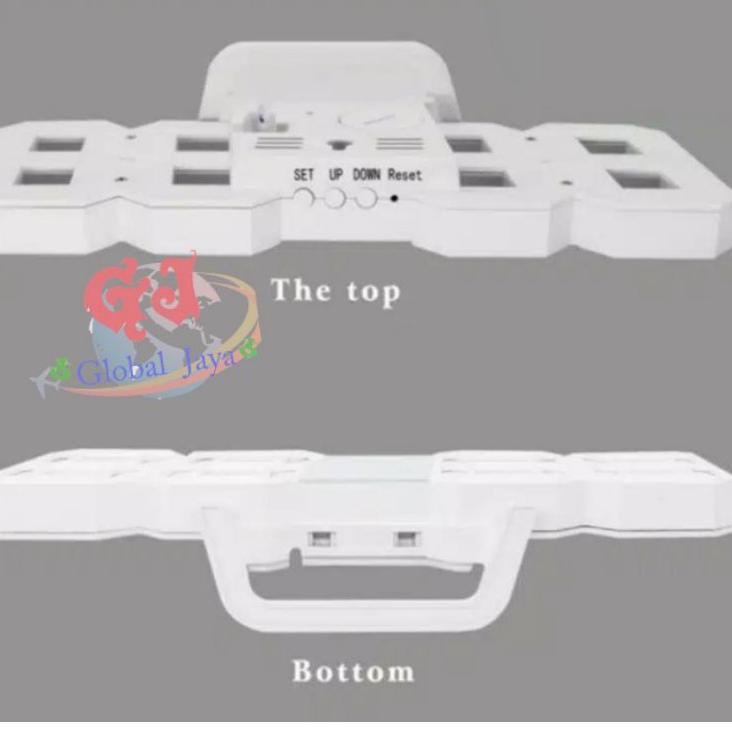 Siap Kirim jam dinding led 3d/jam meja led 3d/jam dinding digital 3d/jam meja digital 3d