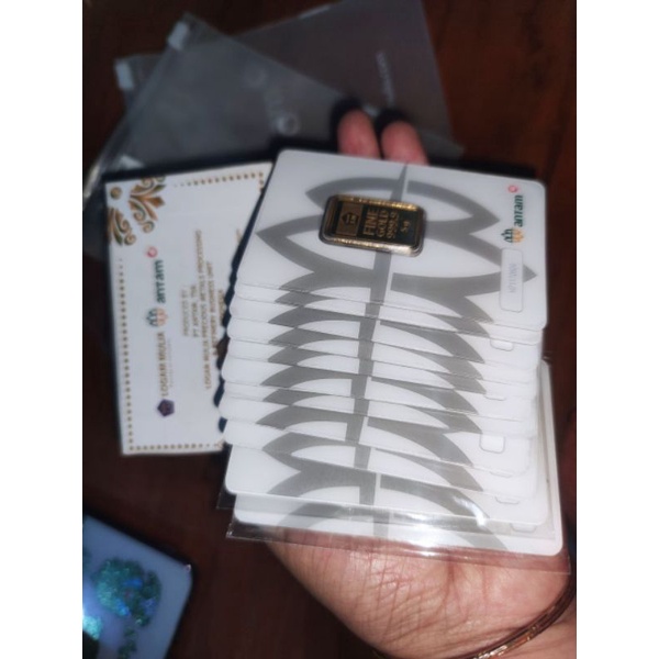 Logam Mulia Antam 5 gram Certicard Redmark 2022