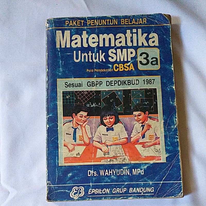 Jual Buku Paket Penuntun Belajar Matematika Untuk SMP Kelas 3a ...