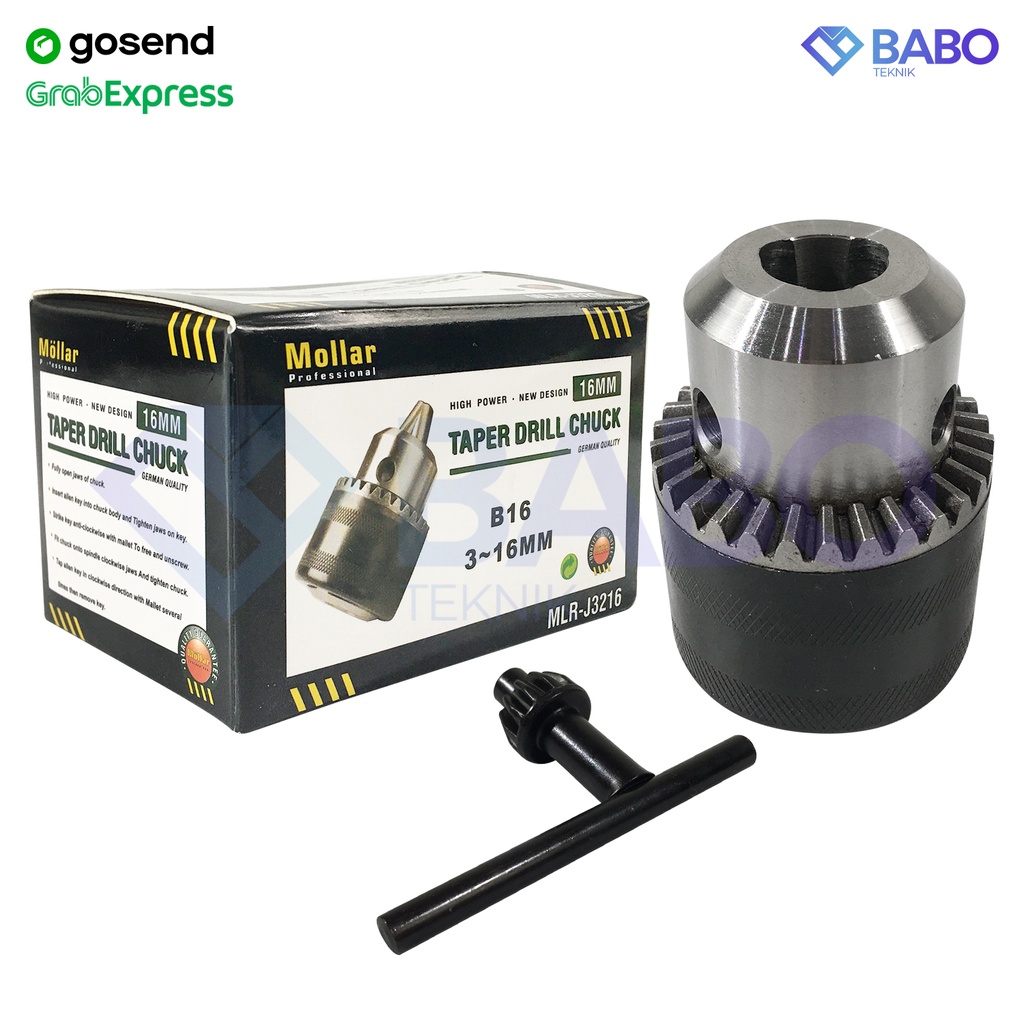 KEPALA BOR DUDUK 16MM B16 MOLLAR