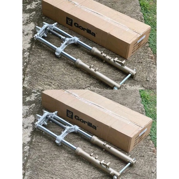 SKOK DEPAN NINJA KAWASAKI MITSUYO GORILA ORIGINAL QUALITY PNP HONDA CB GL PRO MEGAPRO TIGER GL100