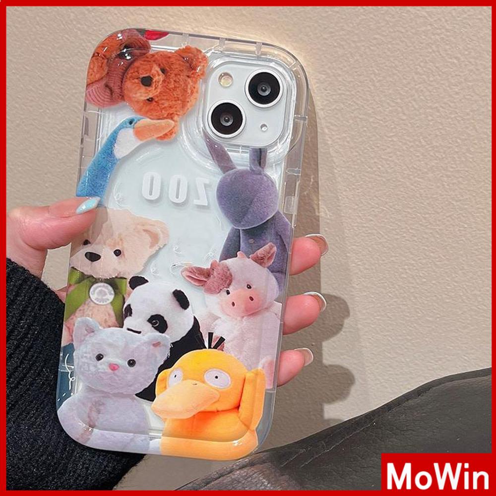 For iPhone 14 Pro Max iPhone Case Clear Case TPU Soft Case Airbag Reinforced Shockproof Cute Doll Compatible with iPhone 13 Pro Max iPhone 12 Pro Max 11 7Plus 8Plus 6Plus XR xs