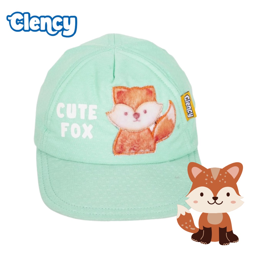 TOPI BAYI BASEBALL KARAKTER 6-12 BULAN CLENCY CLT5441234