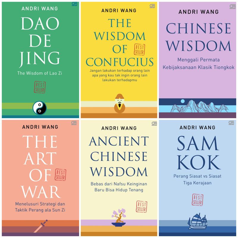 Jual (Original, Segel) Dao De Jing; The Art of War; Chinese Wisdom; Sam