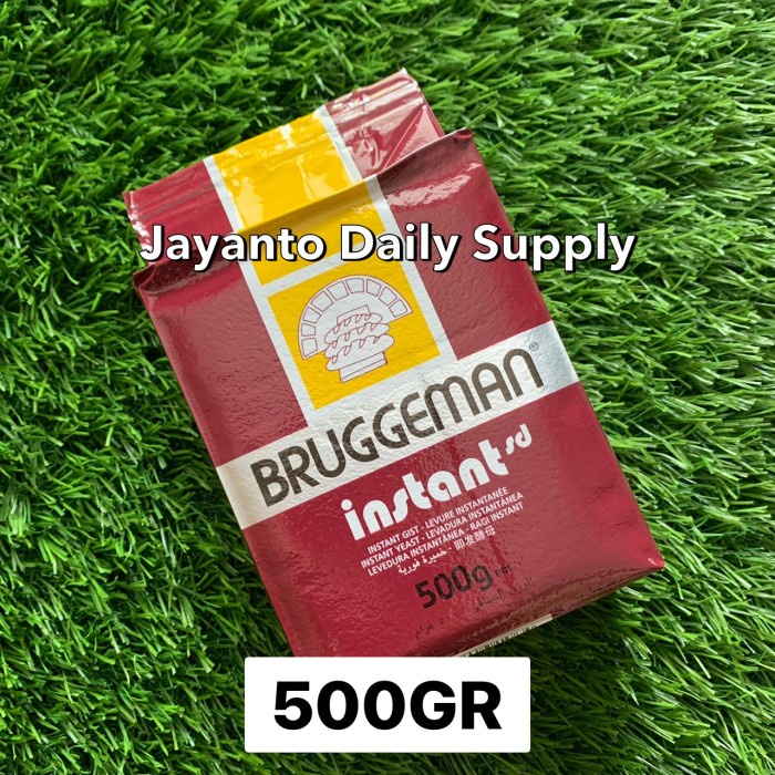 

Ragg Ragi Instan Bruggeman 500Gr / Bruggeman Brown 500Gr / Instant Yeast