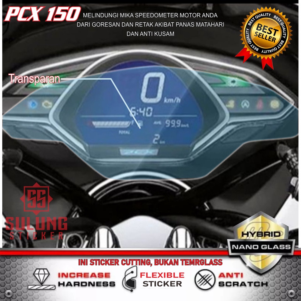 Stiker Anti Gores Spidometer Seepdometer Motor Honda PCX 150