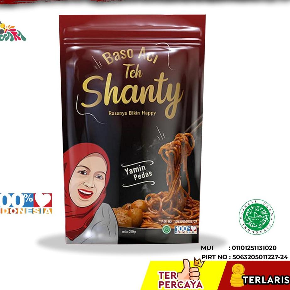 

[ TERLARIS & TERPERCAYA ] TEH SHANTY Baso Aci Yamin Baso Kampung - ORIGINAL COD Bandung Cimahi Mie Yamin