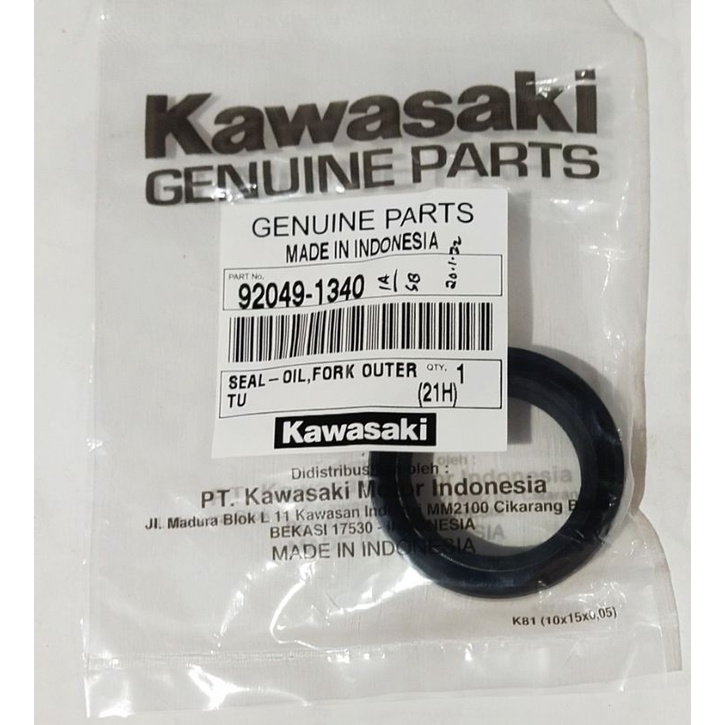 Seal shock depan Klx 150 teleskopik/Ninja 150 original