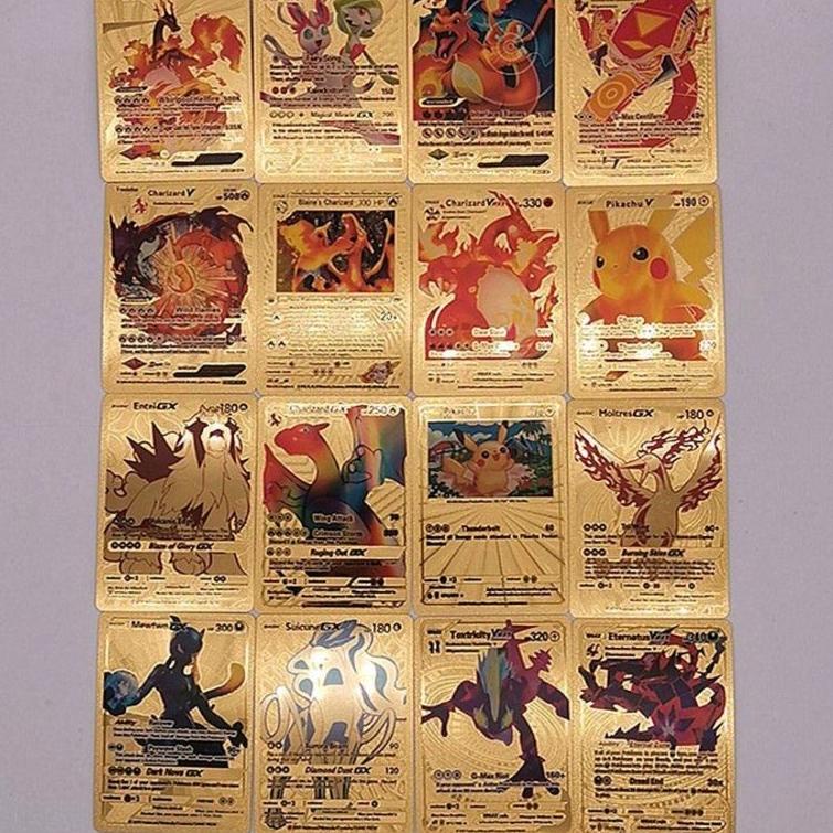 <B-6.7♥> Paket Kartu Pokemon V Vmax Gold and Silver / Murah / Kartu OEM / Pokemon / Mainan Kartu KW 