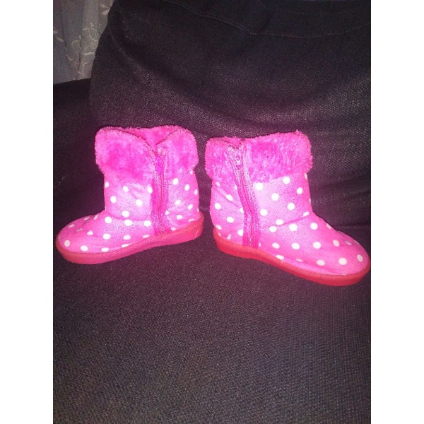 sepatu boots anak perempuan second