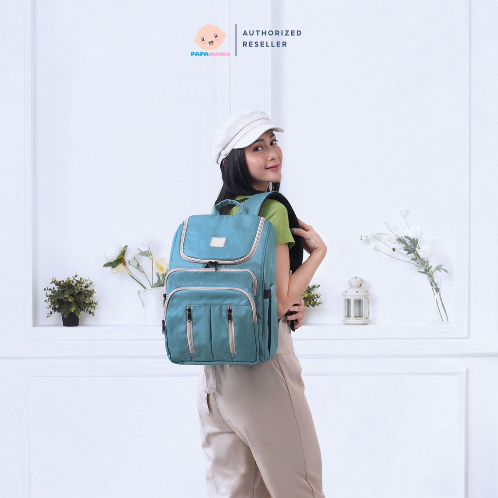 Papamama Maxie Cake Series 1008 - Diaper Bag Ransel Water Repellent Tas Perlengkapan Bayi