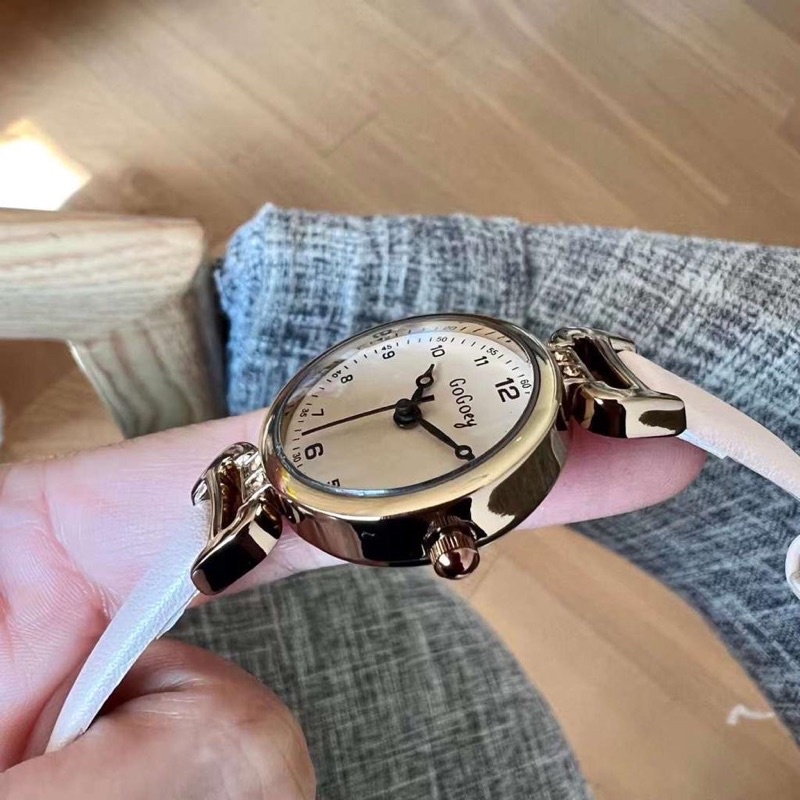 Jam Tangan Wanita Tali Kulit GoGoey RJ-111 Fashion Korea