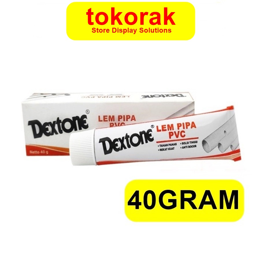 LEM PIPA PVC 40 GR DEXTONE - LEM PVC TUBE - LEM PIPA PARALON