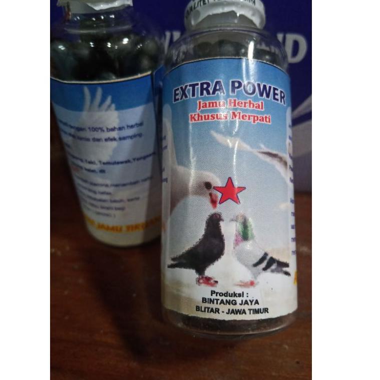 

[G-D6D[✔] Extra Power 100% Herbal, Isi 120 butir, Jamu Giring, Jamu Keket, Jamu Merpati trending