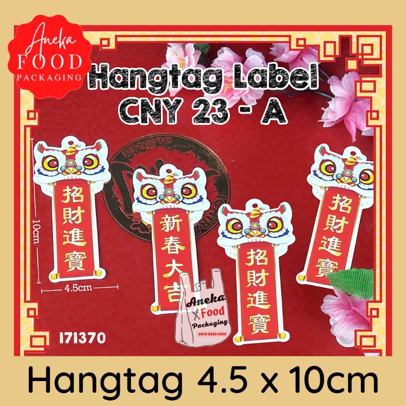 

Hang tag IMLEK CNY hangtag gantungan label kertas ucapan parsel goodie hampers