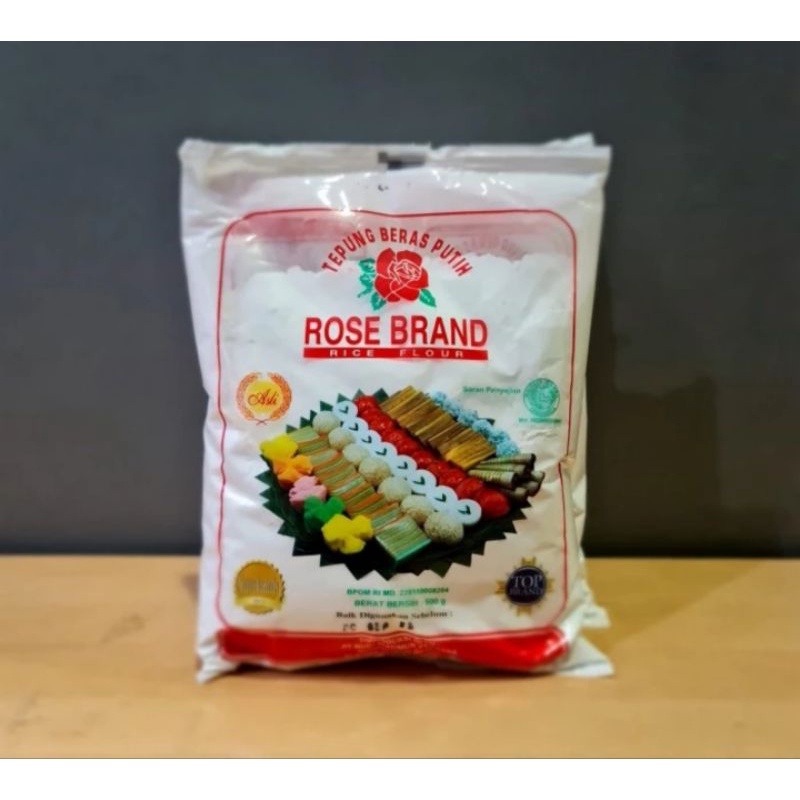 

Tepung Beras Rose Brand kemasan Premium 500gr
