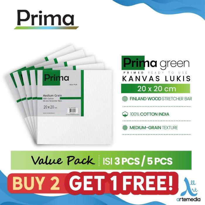 

Kanvas Lukis Prima Green 20X20Cm Value Set 3 Cotton Canvas Best Seller