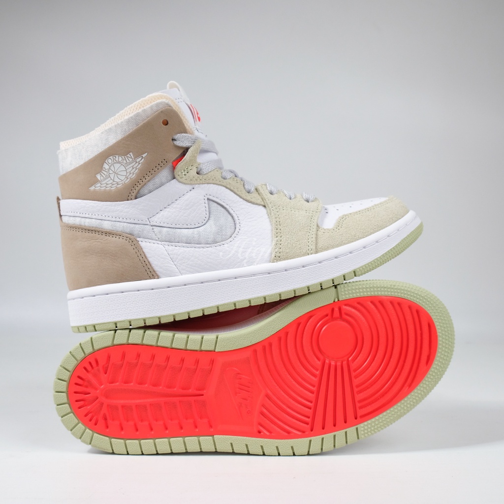 Air Jordan 1 Zoom CMFT Olive Aura (W) CT0979-102 100% Authentic