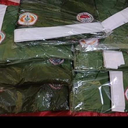 Seragam Asad / Baju Asad Pria Hijau dan Hitam Usia 3 tahun - Dewasa