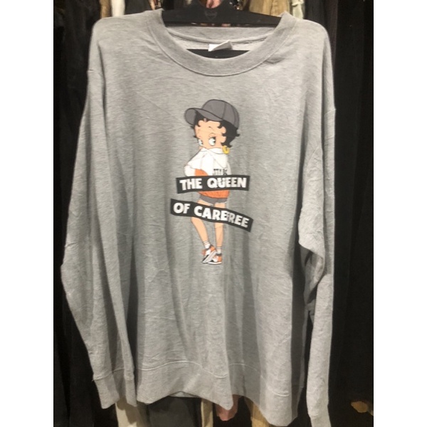 betty boop crewneck second vintage