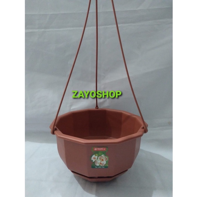 POT GANTUNG GARDENIA 06 COKLAT POT GANTUNG LION STAR POT BUNGA GANTUNG