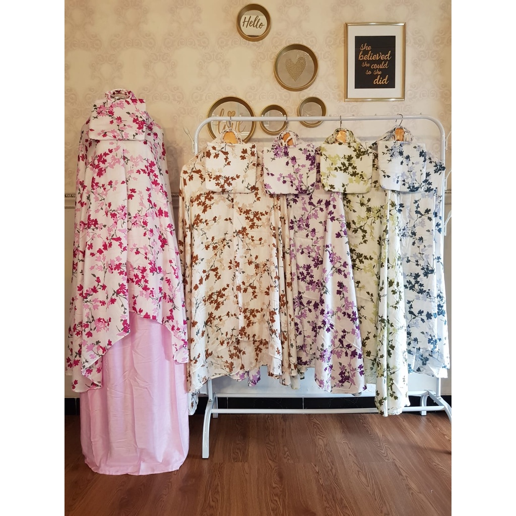 NEW MUKENA RAYON KIDS 5-8 TAHUN