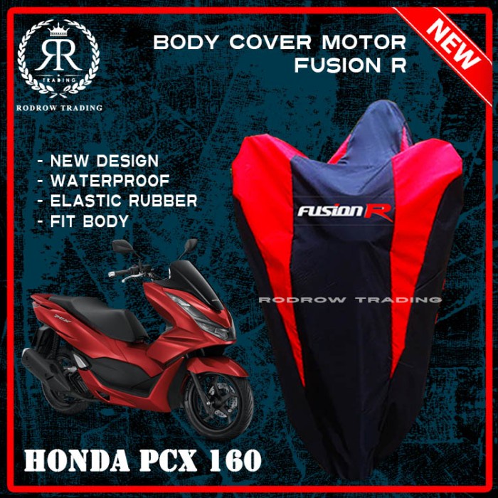 BODY COVER MOTOR NEW PCX 2021/SARUNG MOTOR NEW PCX 2021-FUSION R UK XL