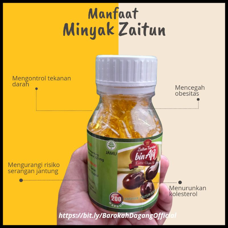 

Zaitun Tursina 200 kapsul