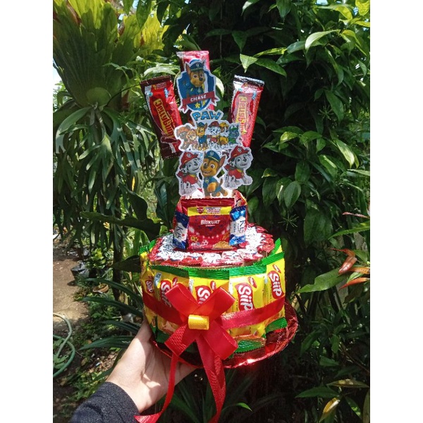 Snack Tower / kue ulangtahun Murah / mini Snack tower