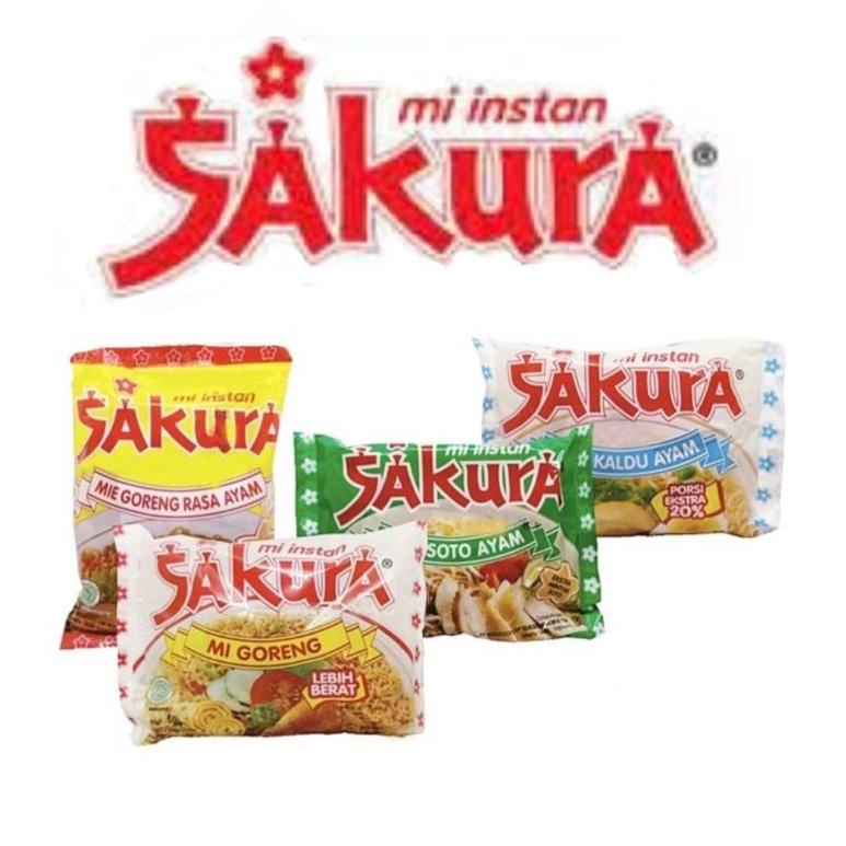 

(B-V8V(✔) Sakura Mie Instan - Mi Sakura Kuah Goreng Soto Kaldu - Mie Jadul proses cepat