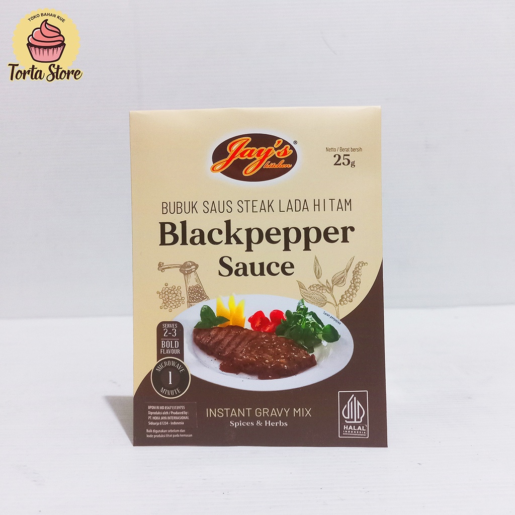 

Jay's Kitchen Blackpepper Sauce 25gr