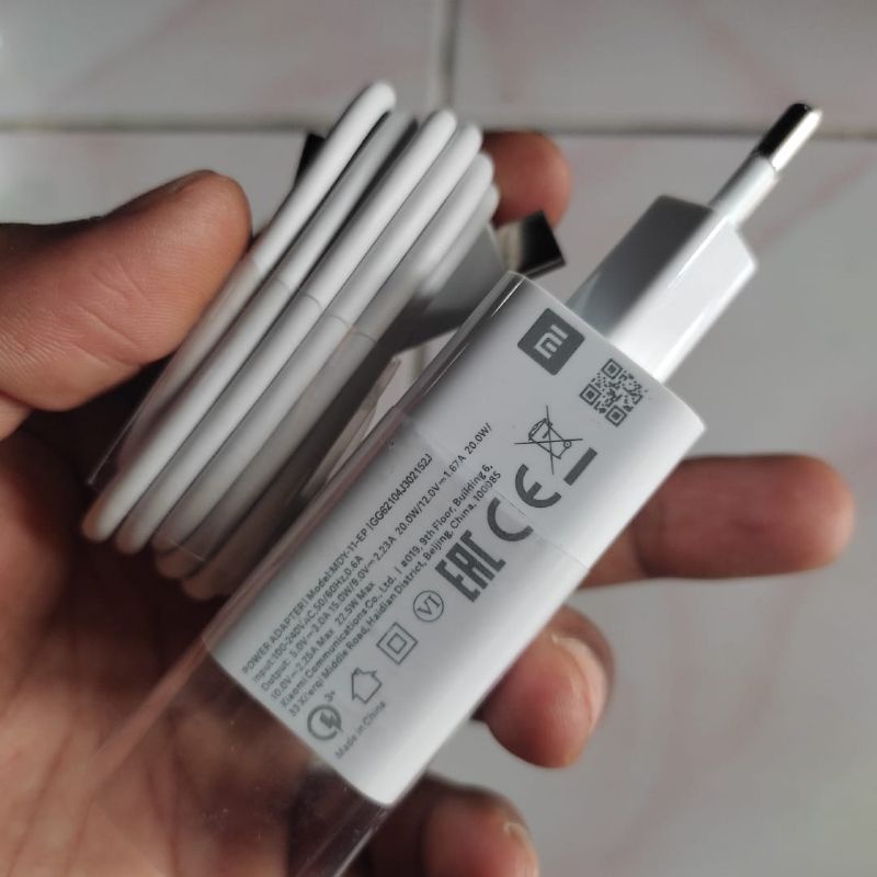 Charger Xiaomi Original Note 9 9T Poco M3 Redmi 10 Note 10 5G 22,5w Copotan Hp