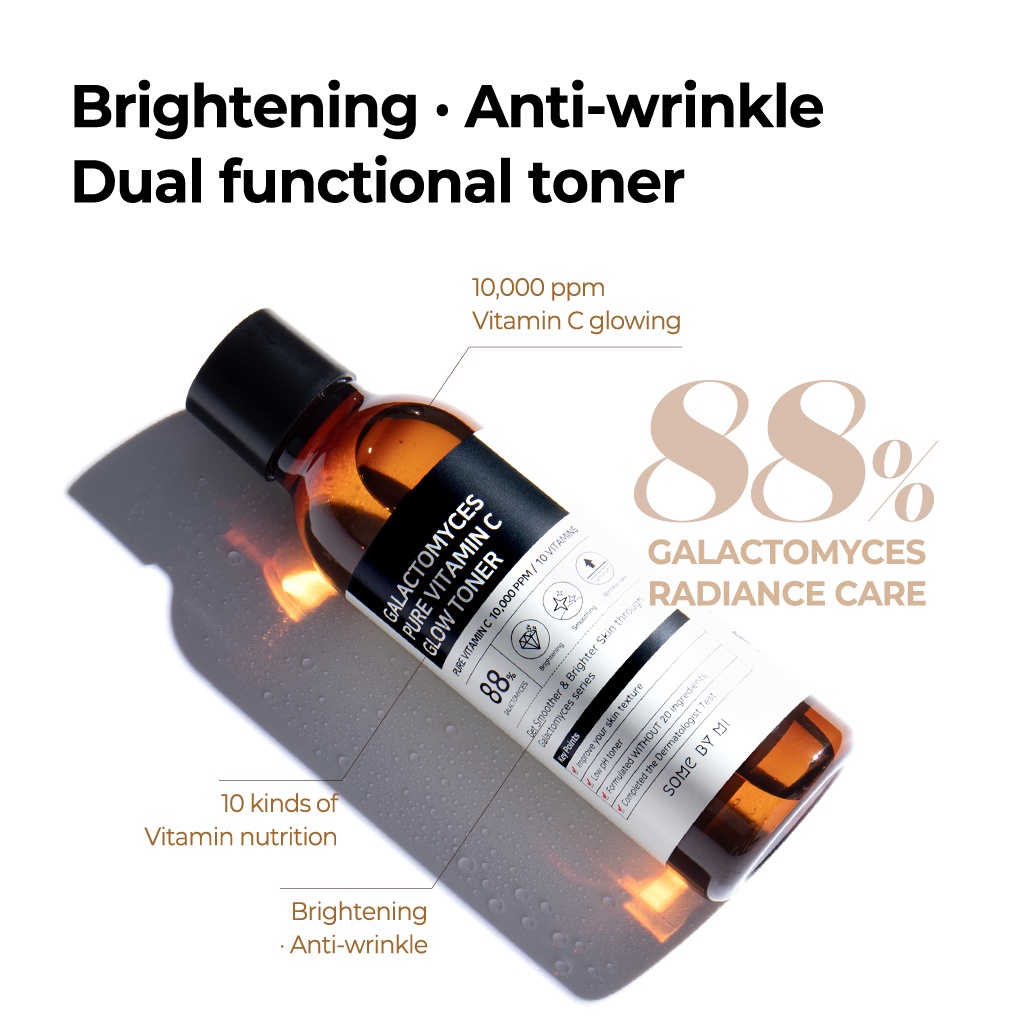 SOME BY MI Galactomyces Pure Vitamin C Toner+Serum 2 Step Set