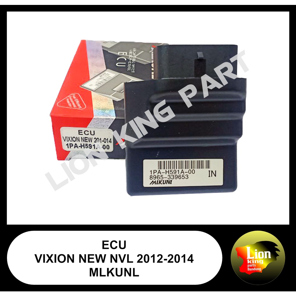 ECU ATAU CDI ECM VIXION NEW 2012-2014 NVL MERK MLKUNL