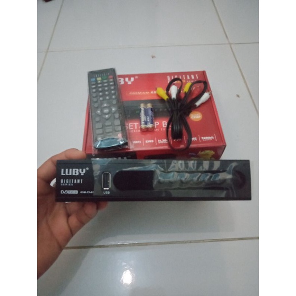 SET TOP BOX TV DIGITAL PREMIUM EDITION LUBY  DVB-T2-01 STB