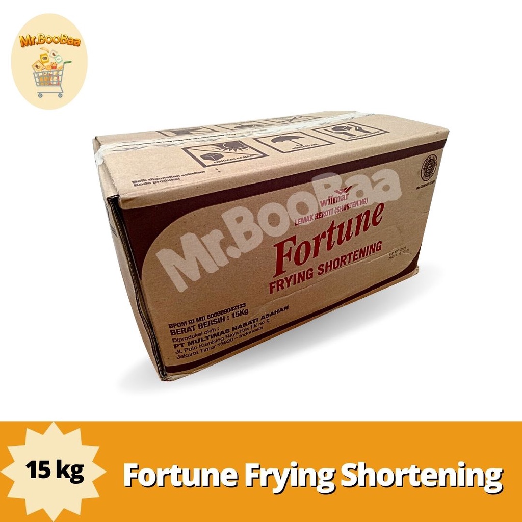FORTUNE Minyak Goreng Padat - Minyak Fortune Frying Shortening 15kg