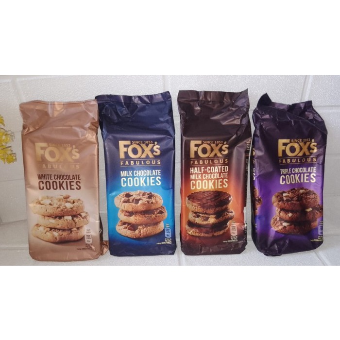 

Fox'S Fox Fabulous Chocolate Cookies Coklat Import Uk Since 1853