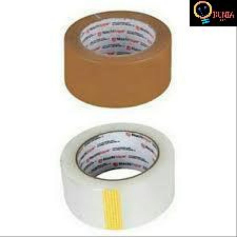 Lakban Bening 90Yard Isolasi Selotip Clear  Tape 45mm Daya Lengket Kuat