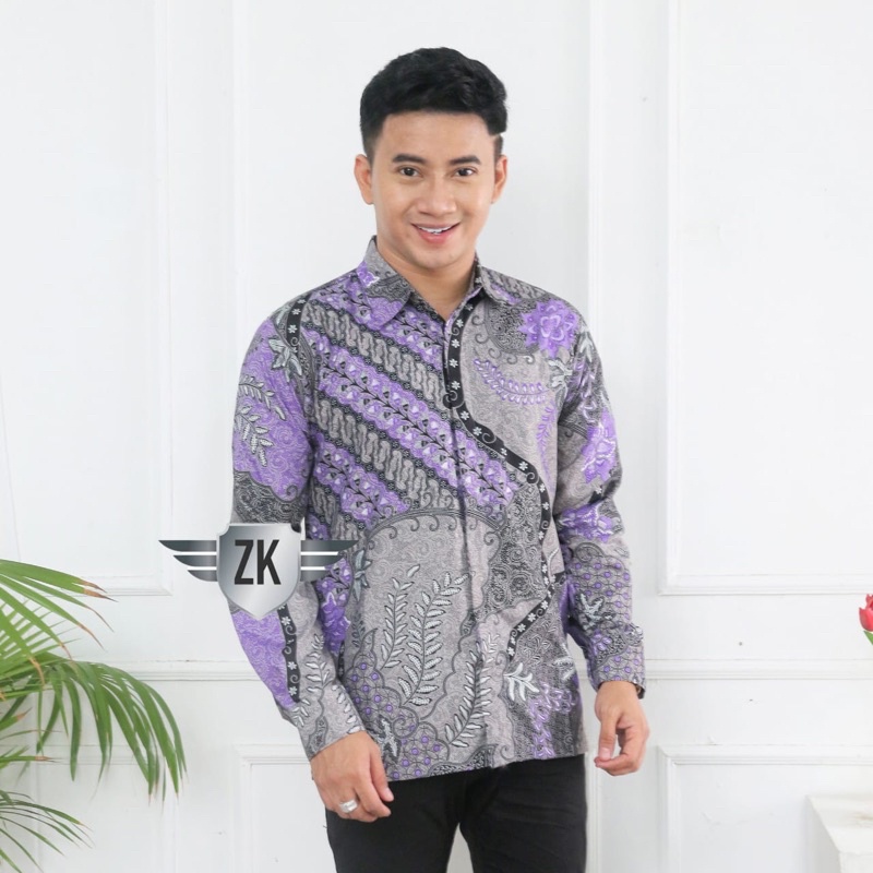 Kemeja Batik Pria Lengan Panjang / baju batik pria / Batik Pria / Batik Jaya Store