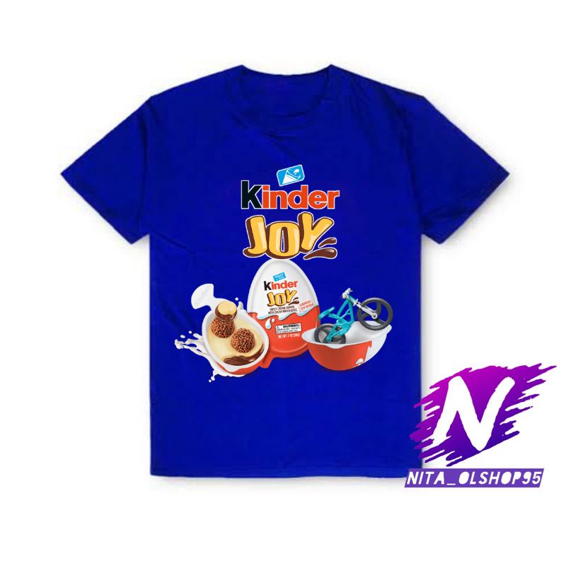 baju anak kaos anak gambar kinder joy
