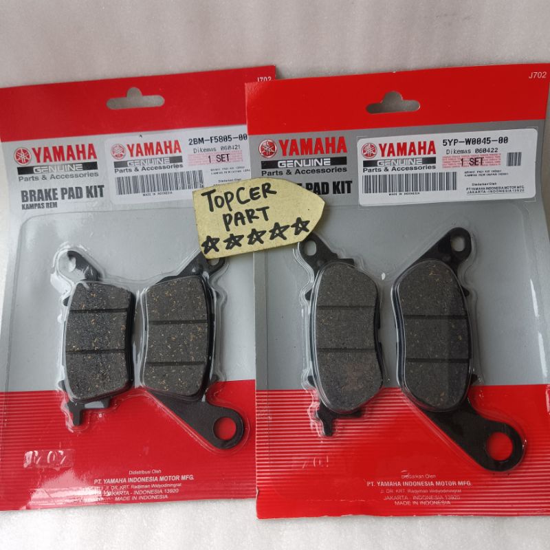 Dispad Kampas Rem Cakram Depan Belakang Nmax N-max Ori Oem Ygp