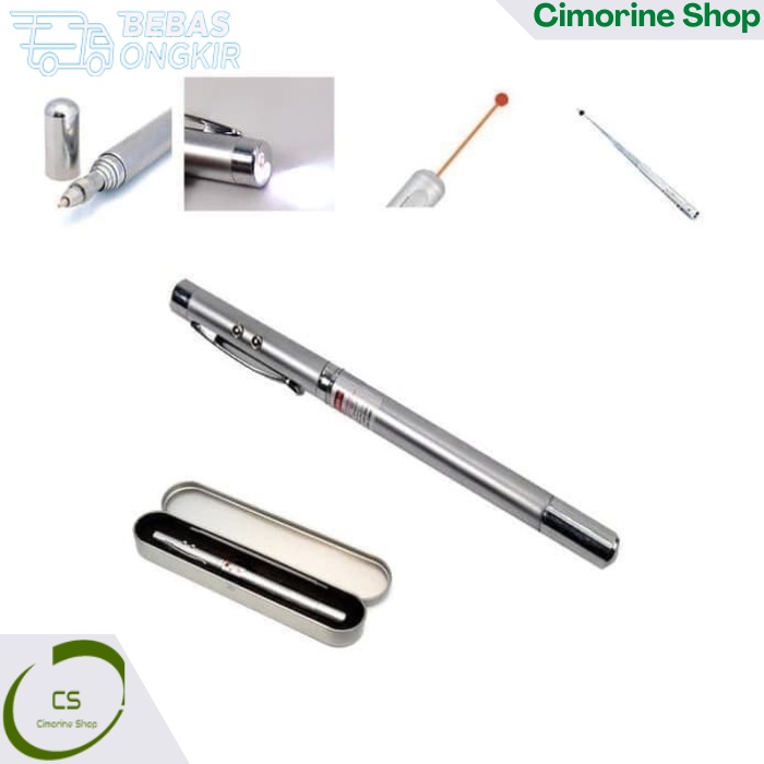 

Best Pulpen Multifungsi 5 in 1 / Pulpen Senter Laser Stick dan Magnet