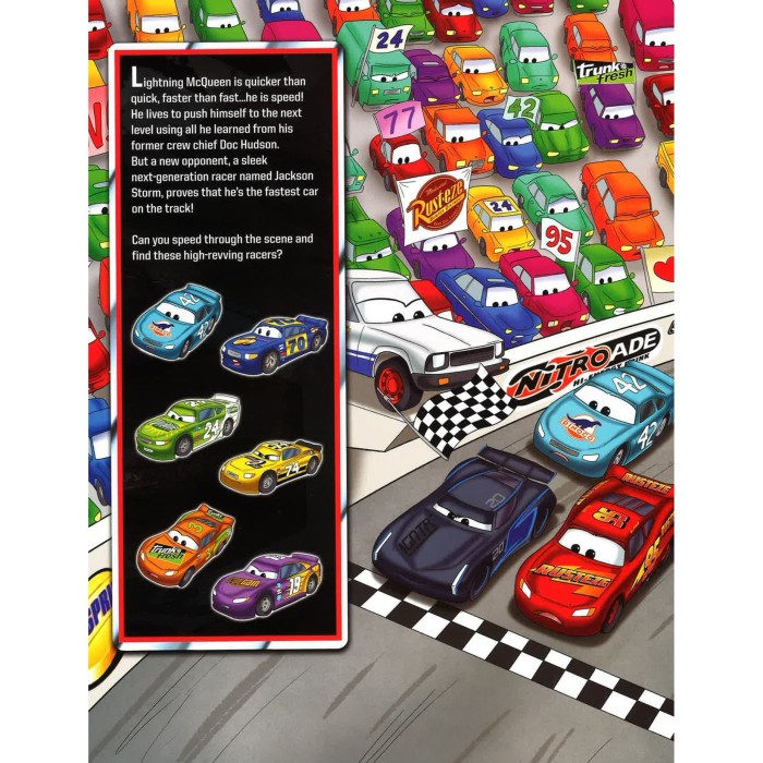 LOOK & FIND: CARS 3