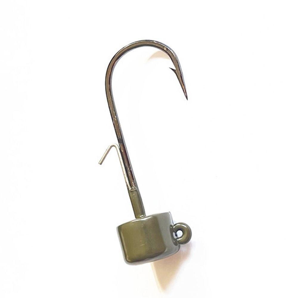 Preva Jig Head Hook 1.8g 2.7g 3.5g 5.3g Kepala Tajam Berlubang Awet