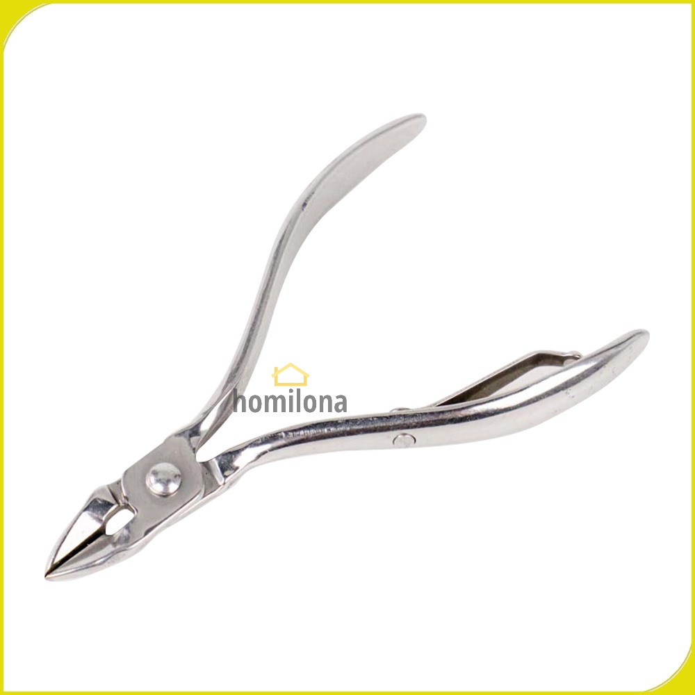 KNIFEZER Gunting Kuku Kaki Toe Nail Clipper Foot Care Silver