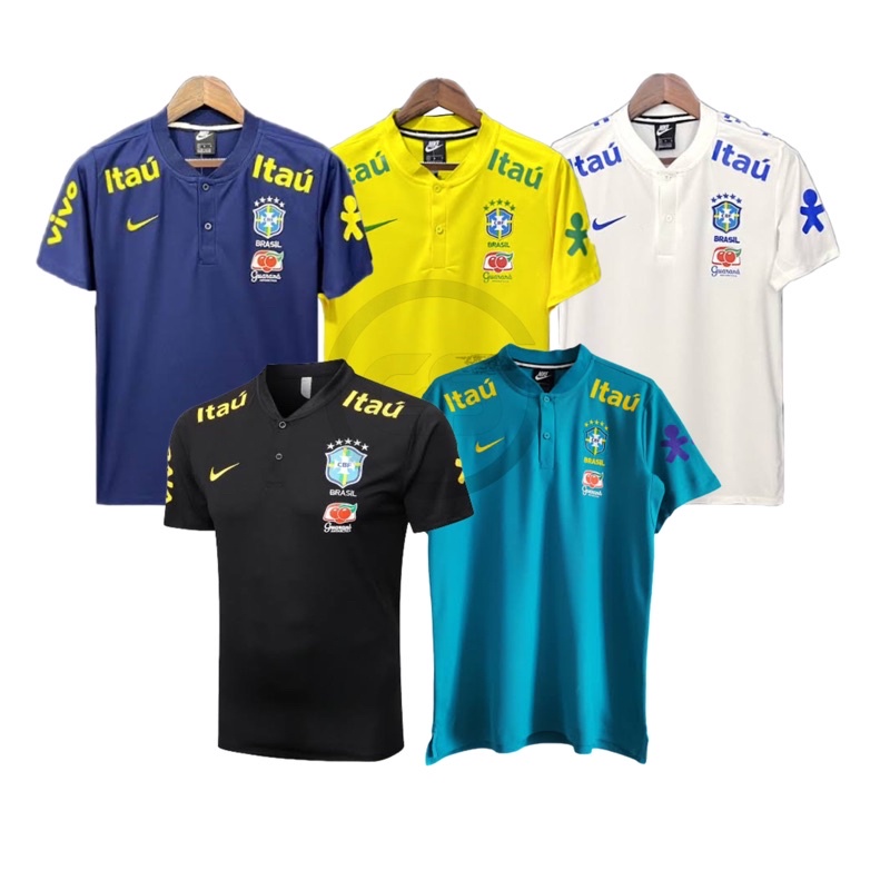 Jersey Brazil Training 2021 / Baju Training Brazil World Cup Piala dunia Qatar