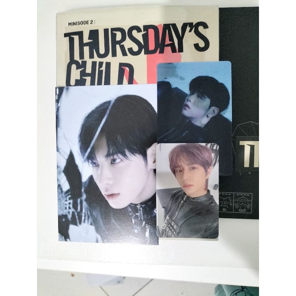 TXT Thursday's Child album fullset no poster