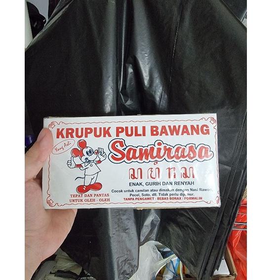 ㅟ Krupuk Puli Bawang Samirasa Mentah ゎ