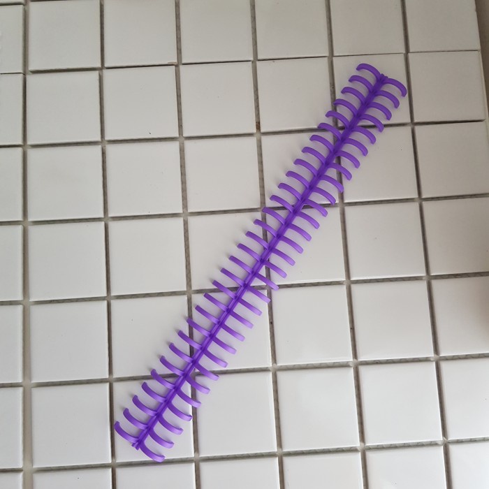 

RING BINDER DIY SPIRAL BINDER STRIP LOOSE LEAF BINDING UNGU VIOLET