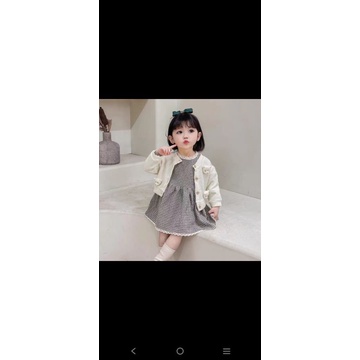 Dress 2in1 rompi boneka tag 11.13